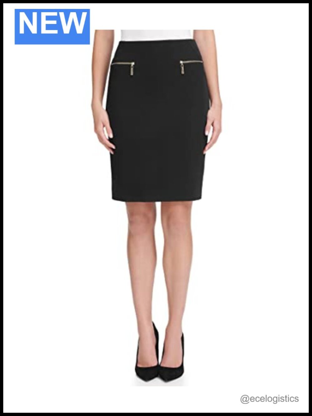 Tommy Hilfiger Women's Zipper Pocket Pencil Skirt